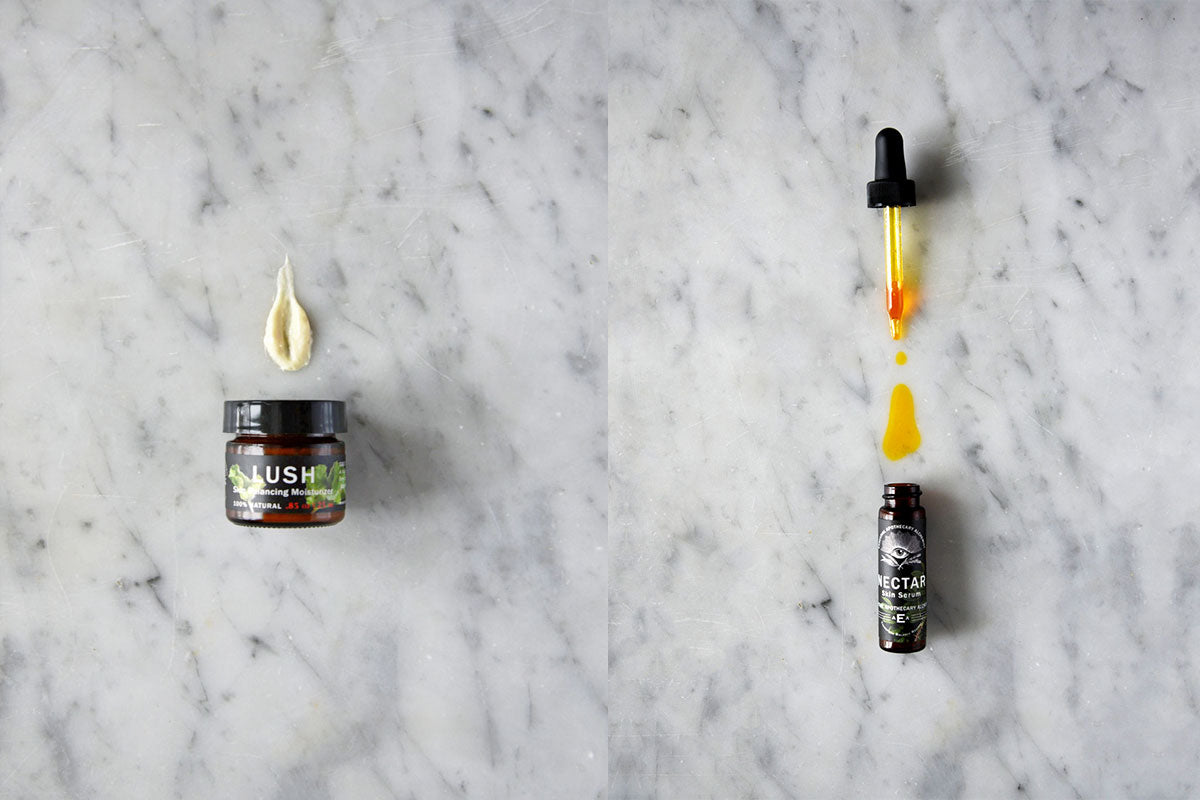 Moisture Bundle | Lush moisturizer and Nectar serum